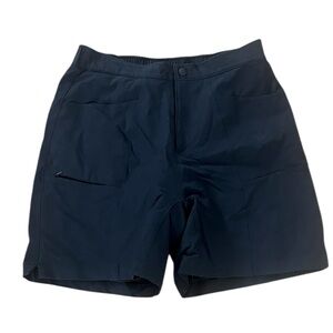 LL Bean Cycling Shorts Women's Medium Padded Mountain Bike Black Pockets